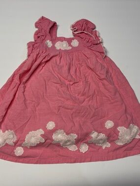 Tommy Bahama Pink Girls' Ruffle Sundress 4T